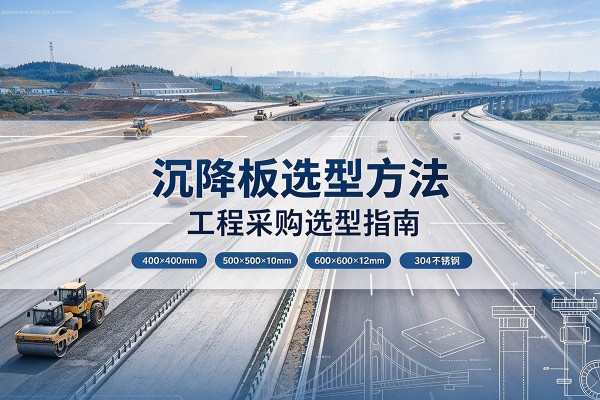 苏仙沉降板选择方法
