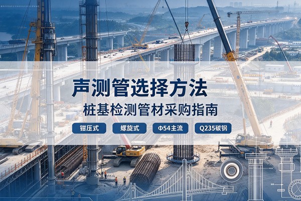苏仙声测管选型标准
