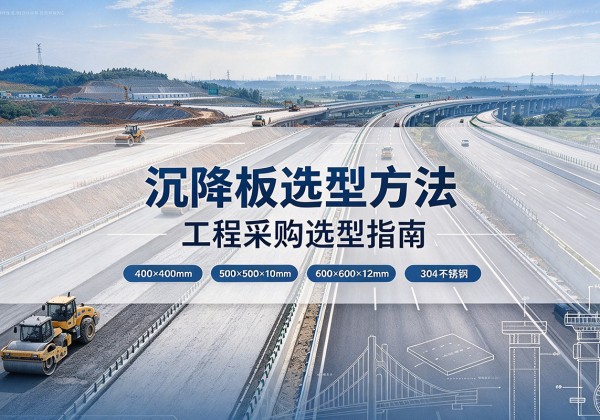 苏仙沉降板选择方法