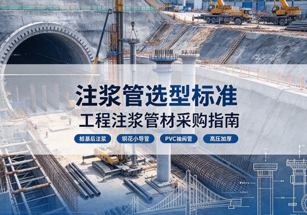 苏仙注浆管选型标准